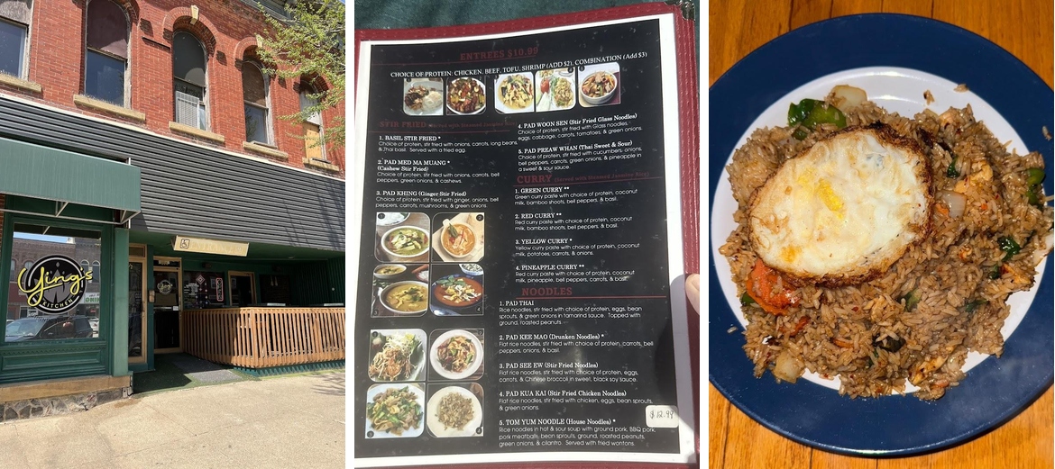 Ying's Kitchen Menu